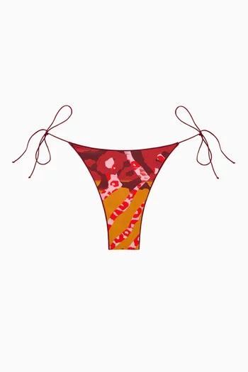 The C Printed Bikini Briefs