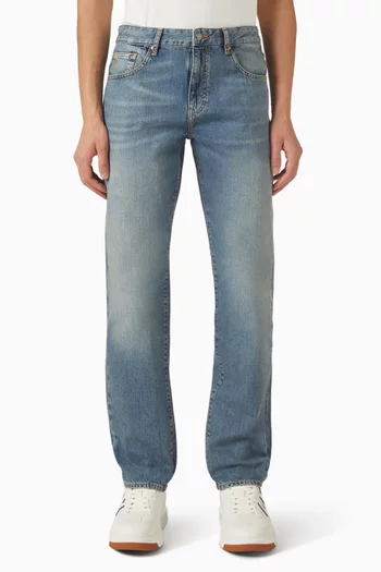 Straight-leg Jeans in Denim