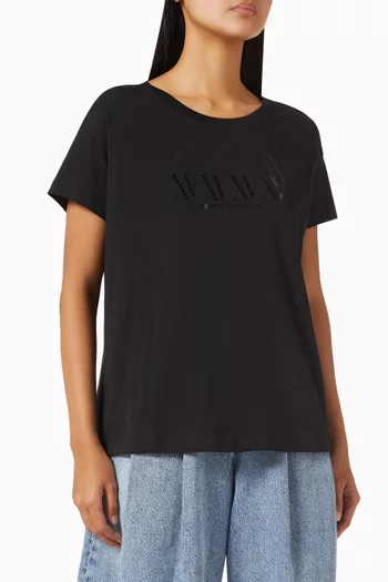 Logo T-shirt in Cotton
