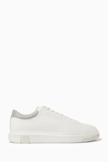 AX Logo Low-top Sneakers