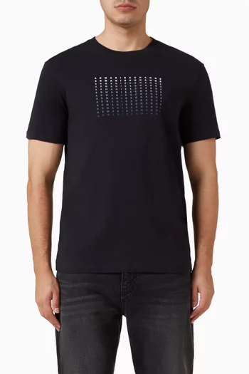 Logo-print T-shirt in Cotton