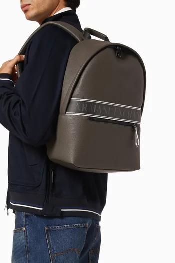 Ian Backpack in Faux Leather