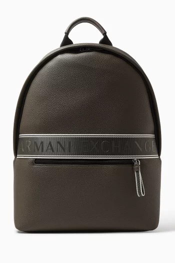Ian Backpack in Faux Leather