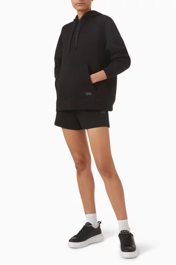 White Edition AX Logo Hoodie