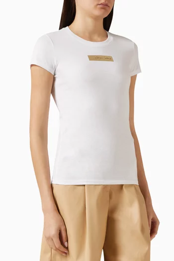 AX Logo T-shirt in Cotton-jersey