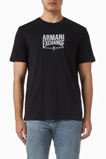 Logo T-shirt in Cotton