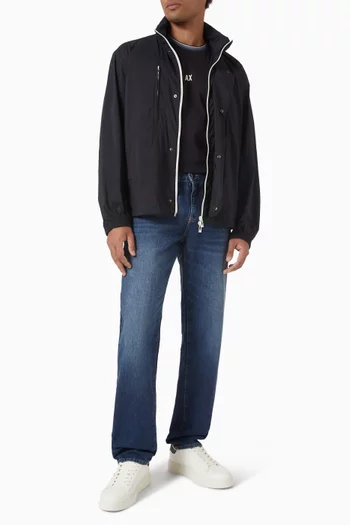 Technical Blouson Jacket in Nylon
