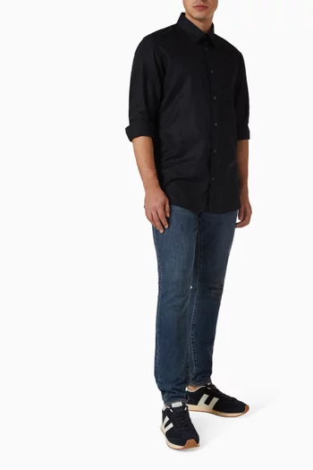 Tonal Logo Shirt in Cotton