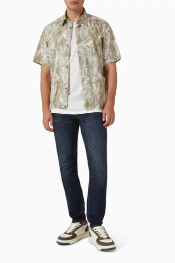 Printed Shirt in Cotton