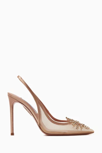 Fireworks 105 Slingback Pumps in Mesh