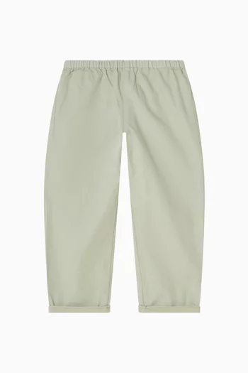 Straight-leg Sweatpants in Cotton