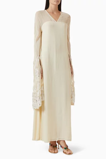 Embellished Feather Dress