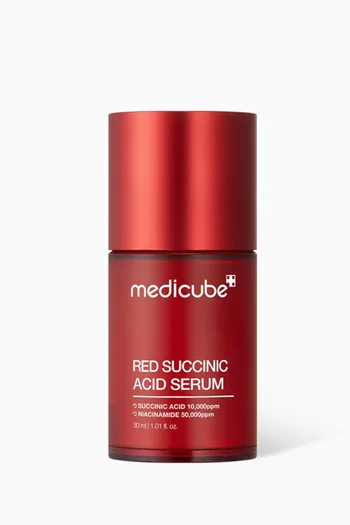 Red Succinic & Clarifying Serum for Clear, Smooth Skin, 30ml