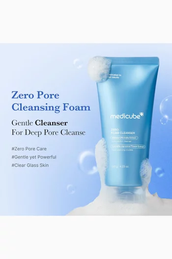 Zero Foam Cleanser for Gentle, Deep Cleansing, 120g