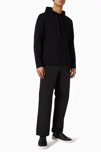 Delroy Studio Hoodie in Cotton-blend