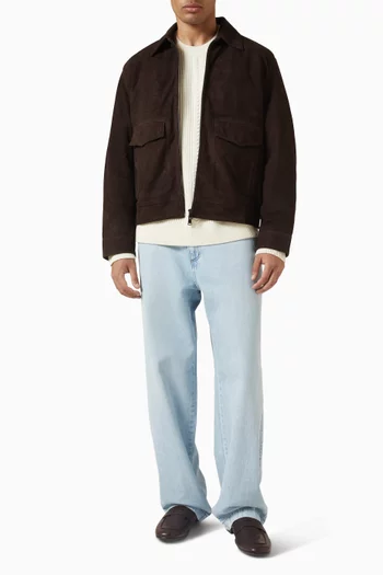 Aviator Jacket in Reece Leather
