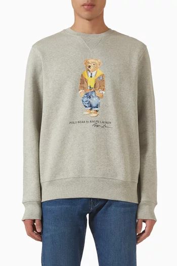 Polo Bear Sweatshirt in Fleece