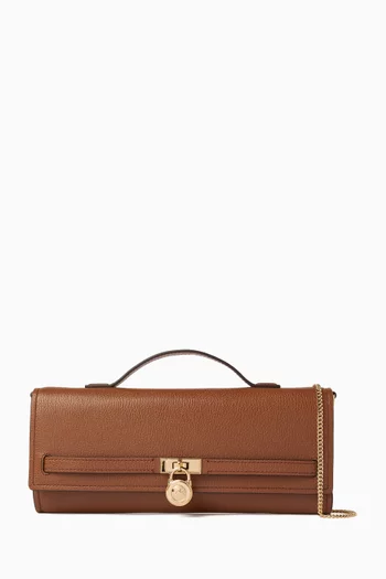 Medium Hamilton Clutch in Leather