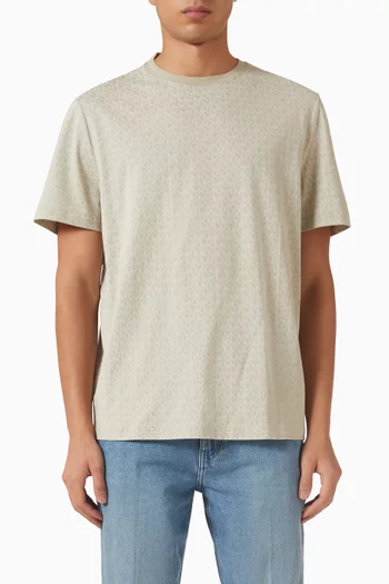 Signature Logo T-shirt in Cotton Jersey