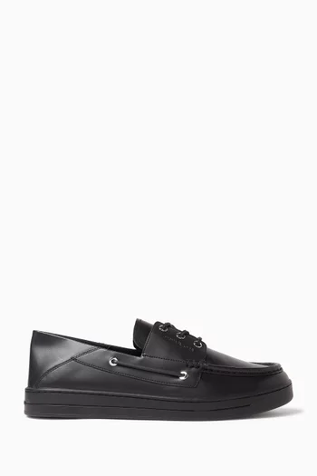 Aiden Boat Shoes in Leather