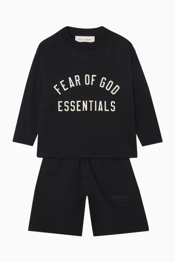 Logo Sweatshirt in Cotton-fleece