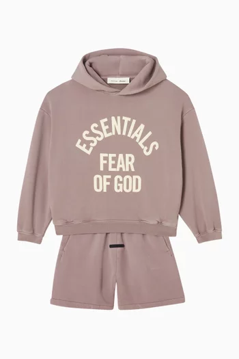 Soccer Shorts in Cotton-fleece