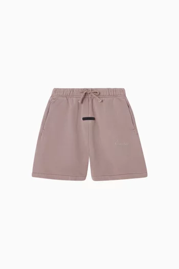 Soccer Shorts in Cotton-fleece