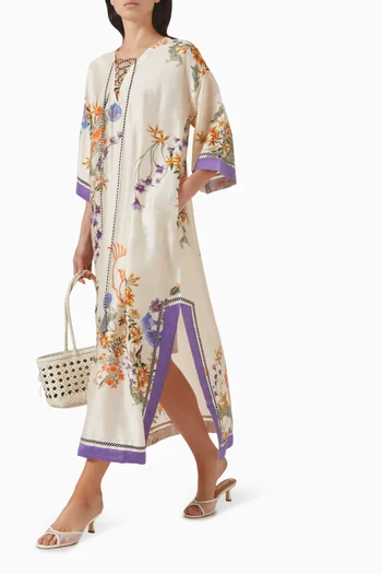 Floral-print Dress