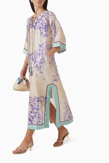 Floral-print Dress