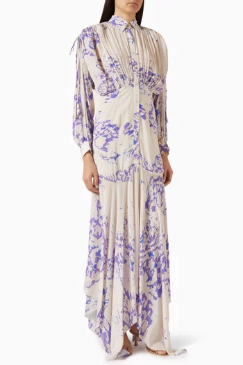 Ruched Shirtdress