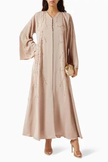 Bead-embellished Abaya