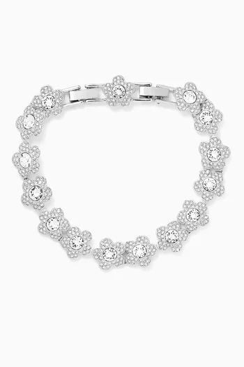 Angelic Bracelet in Rhodium-plated Metal