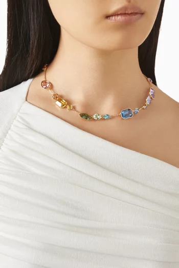 Gema Necklace in 18kt Gold-plated Metal