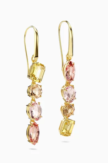 Gema Drop Earrings in Gold-tone Metal