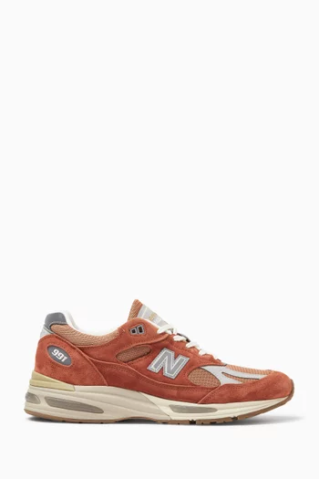 991v2 Sneakers in Suede & Mesh