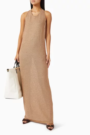 Open-back Maxi Dress