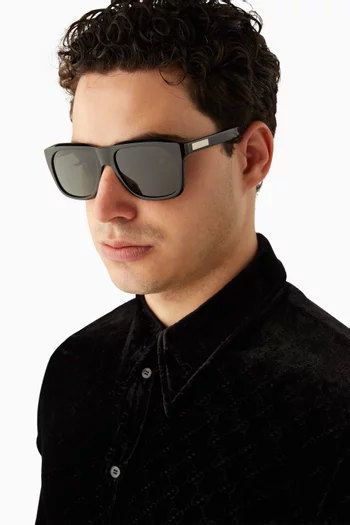 Square Sunglasses in Acetate