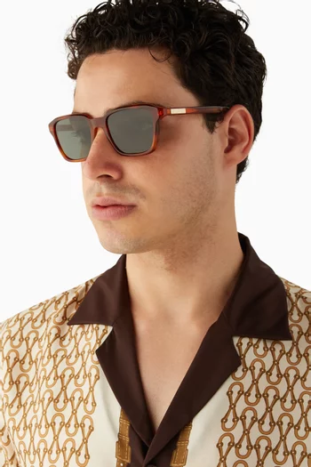 Square Sunglasses in Acetate