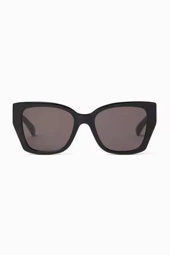 Square Sunglasses in Recycled Acetate