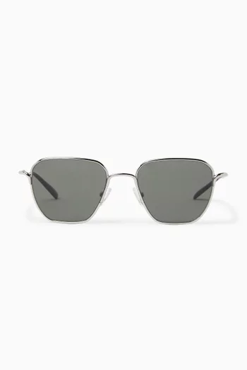 Square Sunglasses in Metal