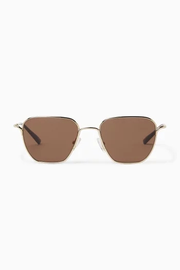 Square Sunglasses in Metal