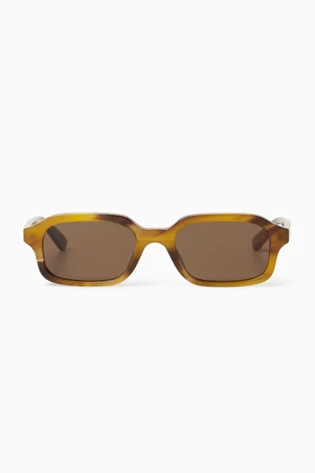 Rectangle Sunglasses in Acetate