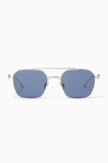 Aviator Sunglasses in Metal