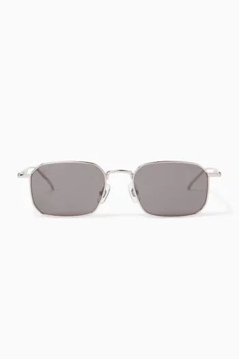 Square Sunglasses in Metal