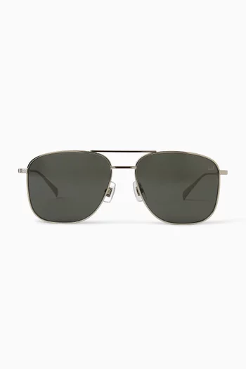 Aviator Sunglasses in Metal
