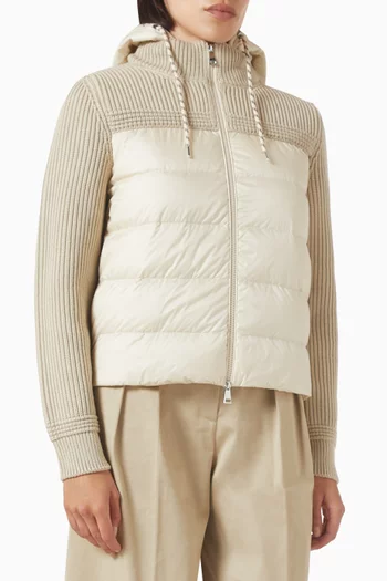Quilted Cardigan
