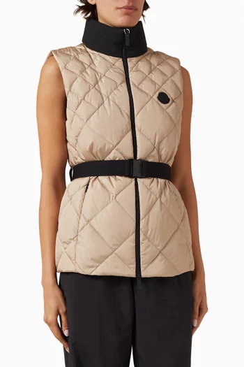Bignonia Quilted Vest Jacket