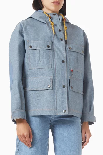 Beziers Field Jacket in Cotton Blend