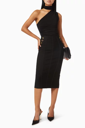3D Knit Pencil Skirt