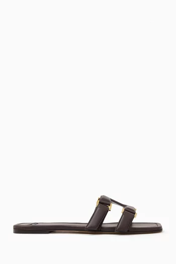 Flats in Nappa Leather